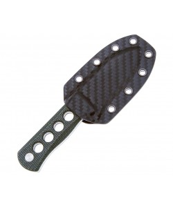 Нож QSP Knife Canary 6,3 см, сталь 14C28N, рукоять Micarta Green