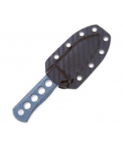 Нож QSP Knife Canary 6,3 см, сталь 14C28N, рукоять Micarta Grey