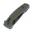 Нож складной SOG-TAC XR OD Flipper 8,6 см сталь D2, рукоять G10 Green - фото № 3