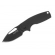 Нож складной SOG Stout FLK - Blackout 6,6 см сталь D2, рукоять G10 Black - фото № 1