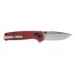 Нож складной SOG Terminus XR 7,5 см сталь D2, рукоять G10 Red - фото № 4