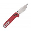 Нож складной SOG Terminus XR TM1023CP 7,5 см сталь D2, рукоять G10 Red - фото № 2