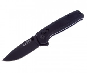 Нож складной SOG Terminus Black 7,5 см сталь D2, рукоять G10 Black
