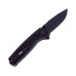 Нож складной SOG Terminus Black 7,5 см сталь D2, рукоять G10 Black - фото № 2