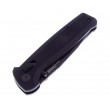 Нож складной SOG Terminus Black 7,5 см сталь D2, рукоять G10 Black - фото № 3
