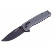 Нож складной SOG Terminus XR 7,5 см сталь D2, рукоять G10 Grey - фото № 1