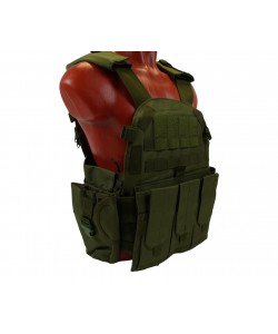 Разгрузочный бронежилет RealArm FS Olive для страйкбола