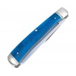 Нож складной Cold Steel Trapper 8,4 см, сталь 8Cr13MoV, рукоять кость Blue - фото № 2