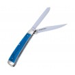 Нож складной Cold Steel Trapper 8,4 см, сталь 8Cr13MoV, рукоять кость Blue - фото № 4