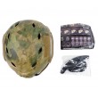Шлем тактический EmersonGear Fast Helmet BJ Type Cheaper ver. (Green Camo) - фото № 8