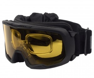 Очки-маска тактические PMX-Pro Warrion GB-630SDTRX Anti-fog Diopter (89%, желтые)