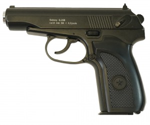 |Уценка| Страйкбольный пистолет Galaxy G.29B (ПМ) черная рукоять (№ 496-УЦ)