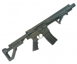 |Б/у| Пневматическая винтовка Crosman DPMS SBR Full Auto (M16, 3 Дж) (№ 122ком)