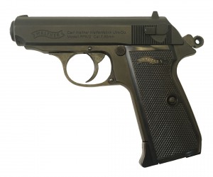 |Б/у| Пневматический пистолет Umarex Walther PPK/S (№ 124ком)