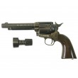 |Б/у| Пневматический револьвер Umarex Colt Peacemaker SAA 45 4,5 мм (пулевой, antique finish) (№ 136ком) - фото № 3
