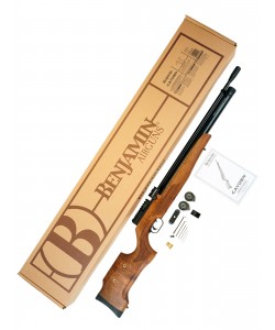 Пневматическая винтовка Crosman Benjamin Kratos (орех, PCP, ★3 Дж) 5,5 мм
