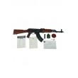Страйкбольный автомат E&L EL-AKM (EL-A101S) AEG Essential Steel, дерево  - фото № 14