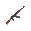 Страйкбольный автомат E&L EL-AKM (EL-A101S) AEG Essential Steel, дерево  - фото № 2
