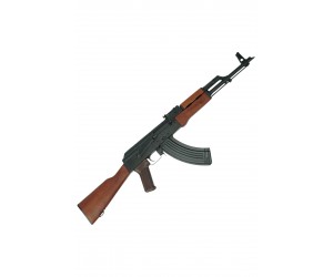 Страйкбольный автомат E&L EL-AKM (EL-A101S) AEG Essential Steel, дерево 