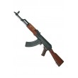 Страйкбольный автомат E&L EL-AKM (EL-A101S) AEG Essential Steel, дерево  - фото № 3
