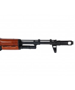 Страйкбольный автомат E&L ELAK74N (АК-74Н) AEG Essential Steel, дерево
