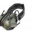 Шумоподавляющие тактические наушники WoSport HD-08 с микрофоном (зеленые) - фото № 4