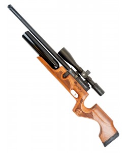 Пневматическая винтовка Kral Puncher Maxi Bighorn (орех, PCP, ★3 Дж) 6,35 мм