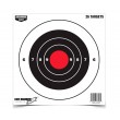 Мишень бумажная Birchwood Eze-Scorer Bull's-eye Paper Target 8” (26 шт) - фото № 1