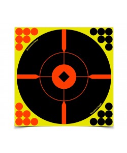 Мишень осыпающаяся Birchwood Shoot•N•C Bull's-eye BMW 12″ (самоклеящаяся, 5 шт)