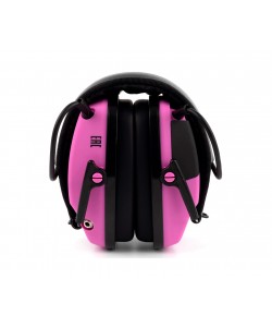 Наушники активные ShotTime 32, NRR 23dB, оголовье экокожа, поролон. амбушюры (Pink)