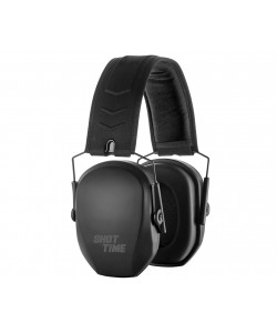 Наушники противошумные ShotTime 18, NRR 25dB, оголовье экокожа, поролон. амбушюры