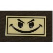 Шеврон ”Smile”, PVC на велкро, 70x35 мм (светится в темноте) - фото № 3