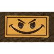 Шеврон ”Smile”, PVC на велкро, 70x35 мм (Tan) - фото № 1