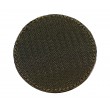 Шеврон ”Каратель” (Punisher), PVC на велкро, 80x80 мм (песок на черном) - фото № 2