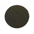 Шеврон ”Каратель” (Punisher), PVC на велкро, 80x80 мм (черный на оливе) - фото № 2