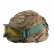 Очки-маска тактические ShotTime Puma, UV400, Anti-Fog, оправа зеленая (желтая линза) - фото № 5