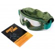 Очки-маска тактические ShotTime Puma, UV400, Anti-Fog, оправа зеленая (прозрачная линза) - фото № 7