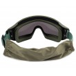 Очки-маска тактические ShotTime Puma, UV400, Anti-Fog, оправа зеленая (серая линза) - фото № 4