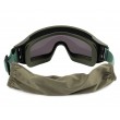 Очки-маска тактические ShotTime Puma, UV400, Anti-Fog, оправа зеленая, 3 линзы (серая, прозрачная, желтая) - фото № 3