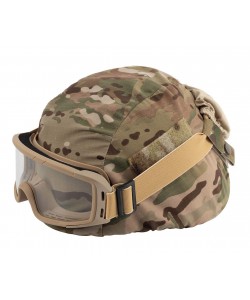 Очки-маска тактические ShotTime Puma, UV400, Anti-Fog, оправа хаки (прозрачная линза)