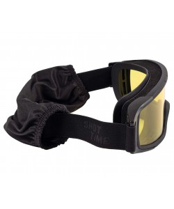 Очки-маска тактические ShotTime Puma, UV400, Anti-Fog, оправа черная (желтая линза)