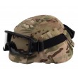 Очки-маска тактические ShotTime Puma, UV400, Anti-Fog, оправа черная (прозрачная линза) - фото № 5