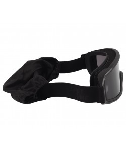 Очки-маска тактические ShotTime Puma, UV400, Anti-Fog, оправа черная (серая линза)