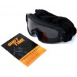 Очки-маска тактические ShotTime Puma, UV400, Anti-Fog, оправа черная, 3 линзы (серая, прозрачная, желтая) - фото № 7