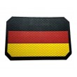 Шеврон ”Флаг Германии” Гекс, PVC на велкро, 90x60 мм (Black) - фото № 1