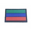 Шеврон ”Флаг Дагестана”, PVC на велкро, 30x20 мм (Black) - фото № 1