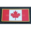 Шеврон ”Флаг Канады”, PVC на велкро, 80x40 мм (полноцветный) - фото № 1