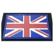 Шеврон ”Флаг Великобритании”, PVC на велкро, 80x40 мм (полноцветный) - фото № 1