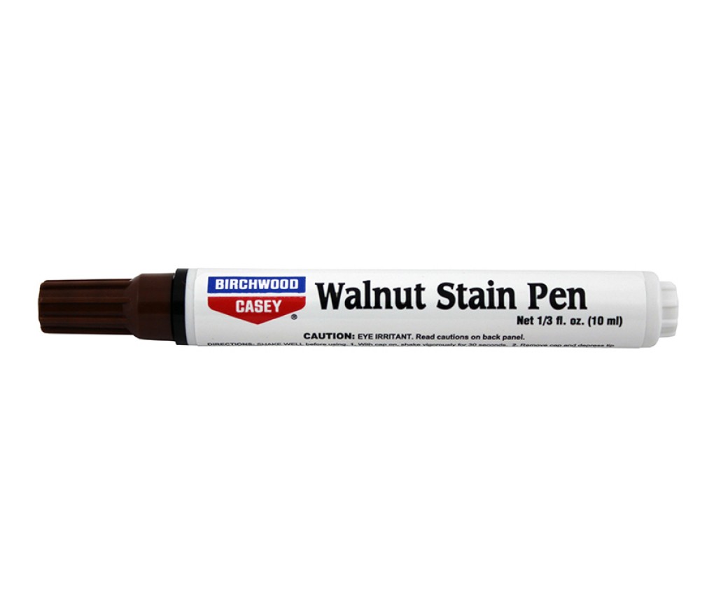 Маркер Birchwood Casey Walnut Stain для подкраски дерева, орех, 10 мл