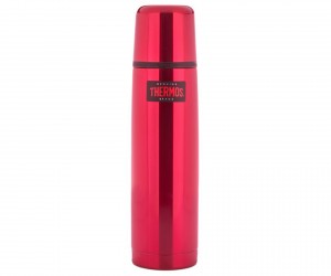 Термос для напитков THERMOS FBB-500 Red 0.5L, нерж. сталь, клапан (красный)